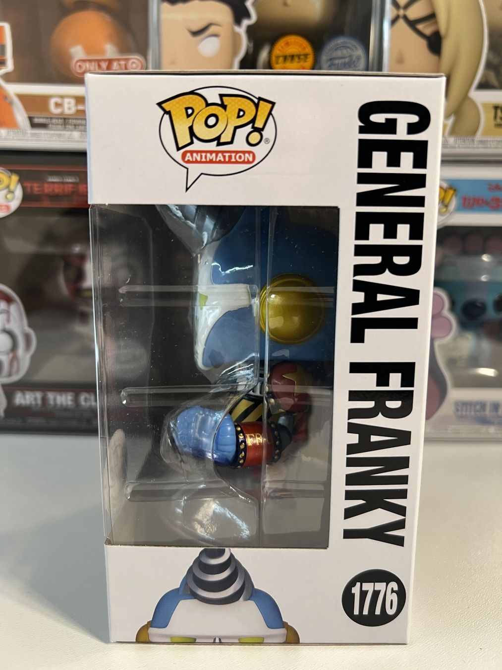 Funko Statuette: Funko POP Animation One Piece General Franky Edition Limitée – Nuovo e nell'imballaggio originale da Le Mouret venduto da perfectbijou 3