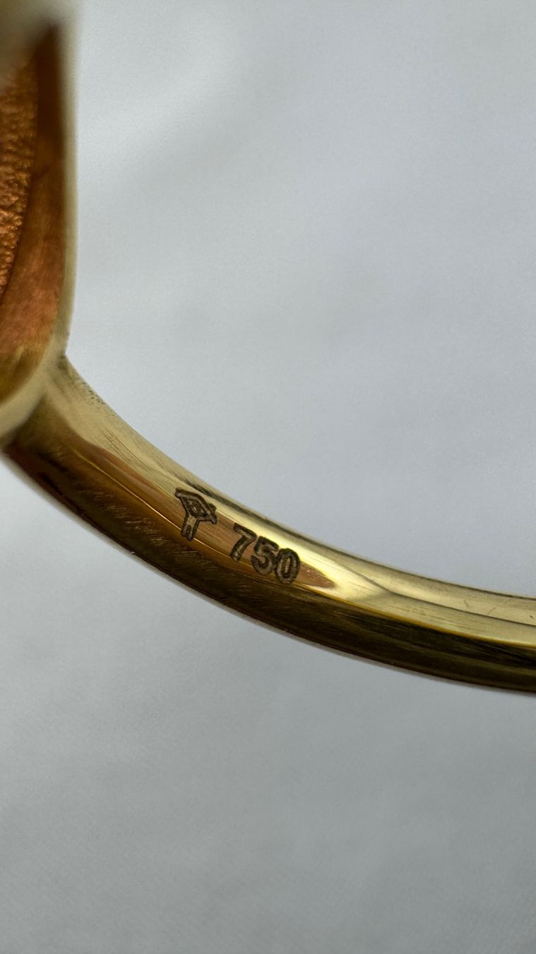 Anelli: Ring mit Turmalin in 750 Gold / 18 Karat – Usato da kreuzlingen venduto da fantasy_schmuck 3