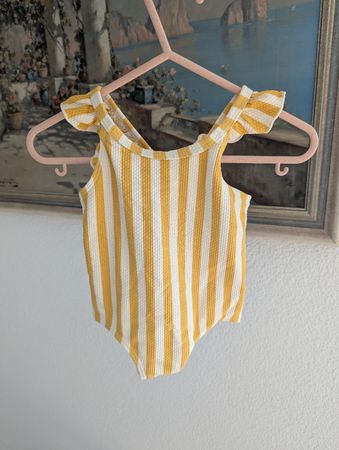 Badeanzug H&M Adorables gestreift Grösse 68 neuwertig