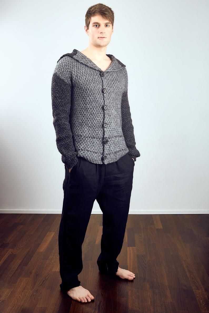 Maglioni & Felpe: Neue designer handgemachte unikat wollen pullover, große L – Nuovo e nell'imballaggio originale da Zürich venduto da joa_26k8 1