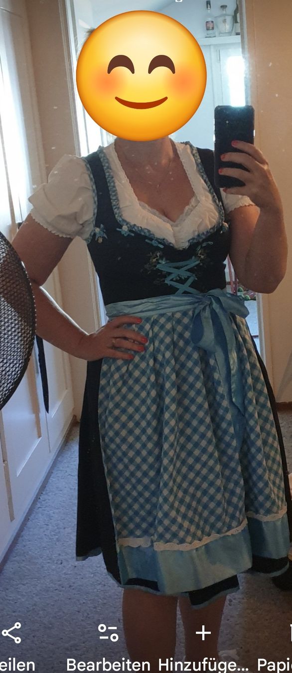 Vestiti: Dirndl Woiperdinger Gr. 40 – Usato da Burgdorf venduto da Minitiki 1