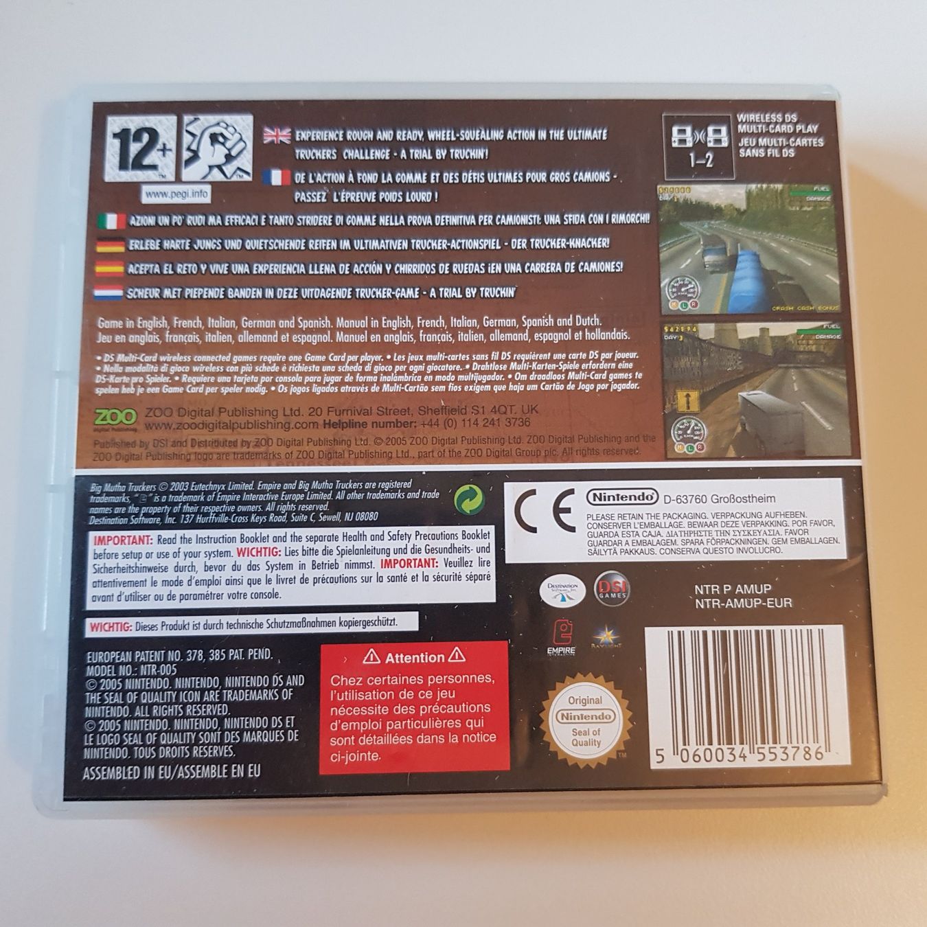 Nintendo Spiele: Big Mutha Truckers /DS – Gebraucht aus Münchenstein von 2DGames 1