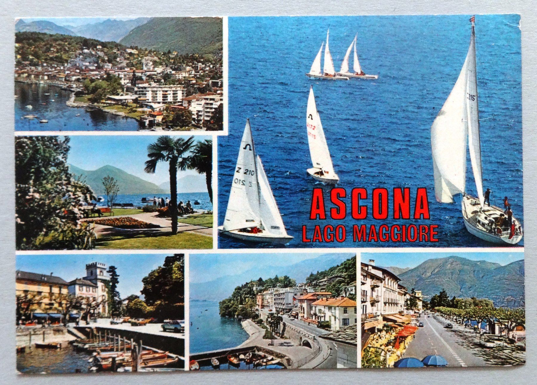 Ansichtskarten: Ascona - Lago Maggiore – Gebraucht aus Fétigny von Billy2miny
