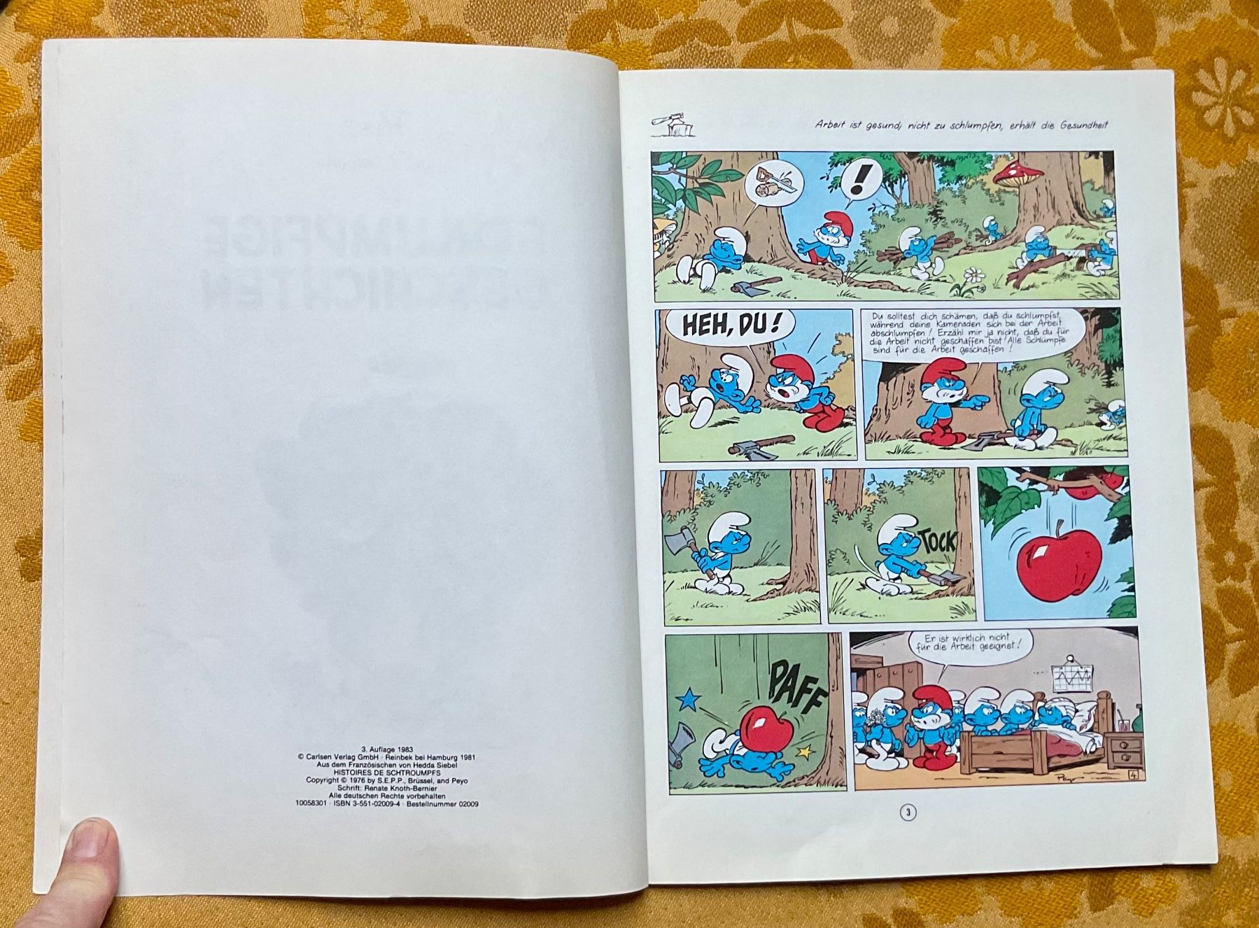 Fumetti: Die Schlümpfe Band Nr 9 von 1981 – Usato da Endingen venduto da nathan05 3
