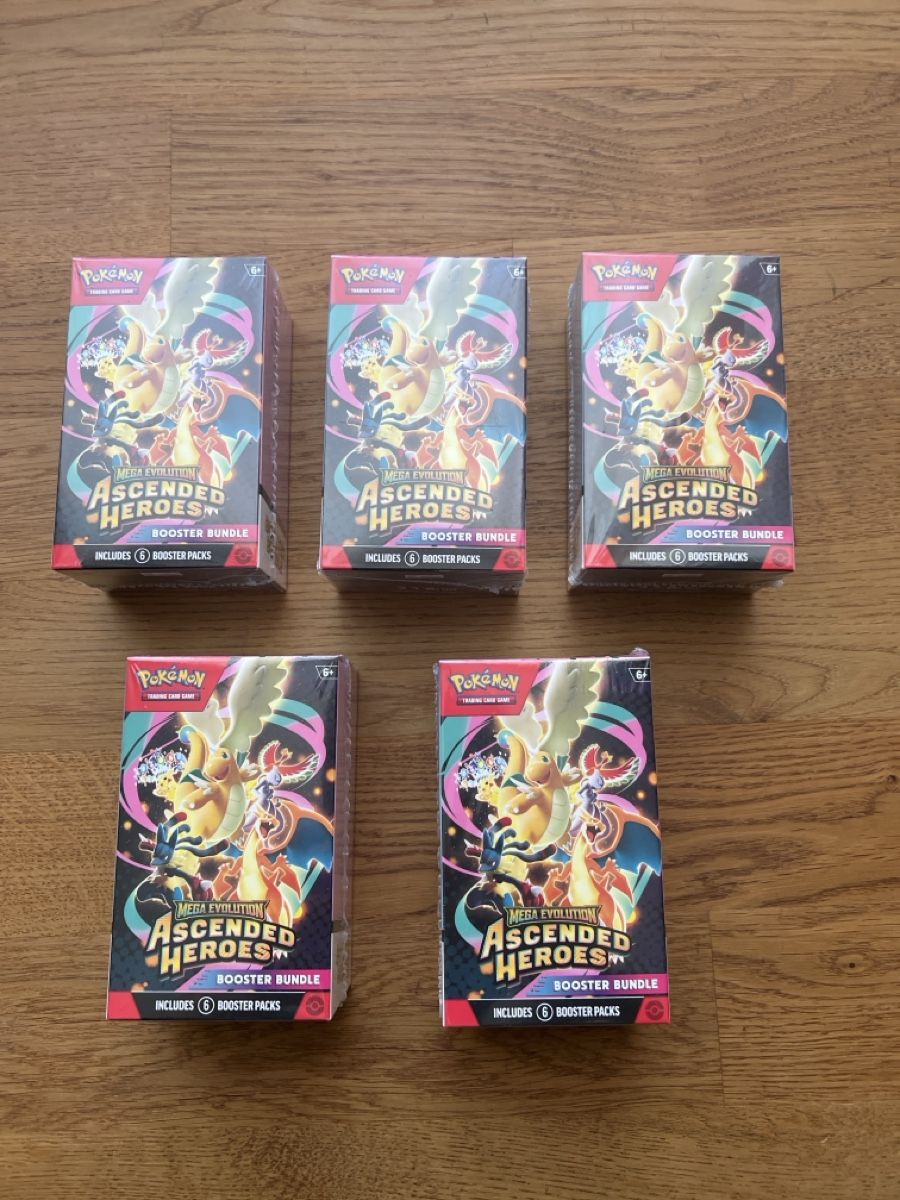 Pokémon Sammelbilder & Trading cards: 5x Ascended Heroes Booster Bundle EN – Neu und originalverpackt aus Dübendorf von ric_8628
