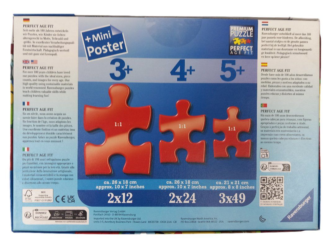 Ravensburger Puzzle: RAVENSBURGER Pokémon Puzzle, 2x24 Teile – Usato da Hünenberg venduto da Restwert_Zug 5