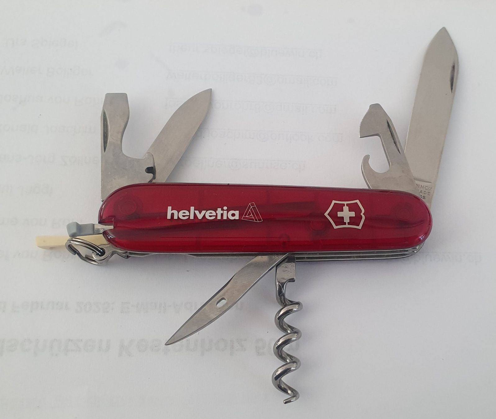 Victorinox Coltelli tascabile: 5 Victorinox Sackmesser mit Logo – Usato da Härkingen venduto da MarianneSi 6