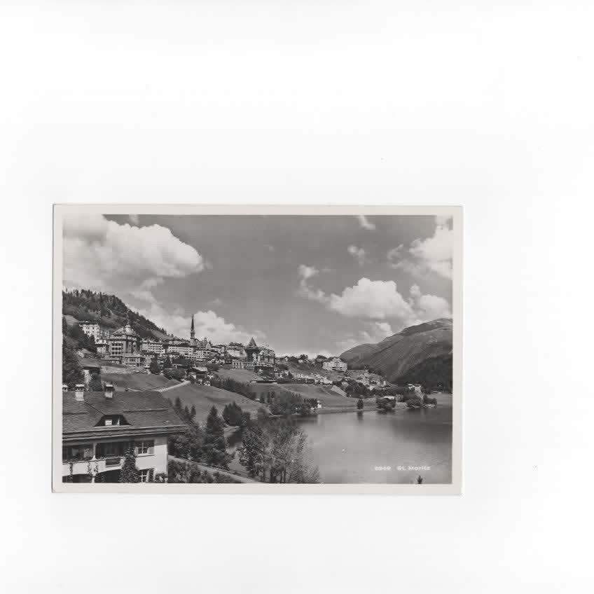 Cartoline postali: St. Moritz, vor über 75 Jahren – Usato da Buchs AG venduto da Baerfisch