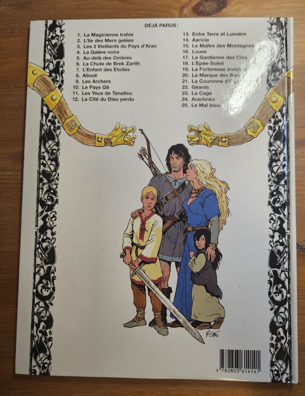 Fumetti: Thorgal N 25 E.O. (T.B.E.) Le Mal bleu – Usato da Prévonloup venduto da bitume1975 2