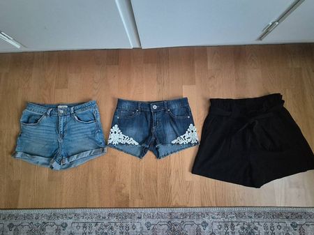3 kurze Hosen im Set, Gr. 36