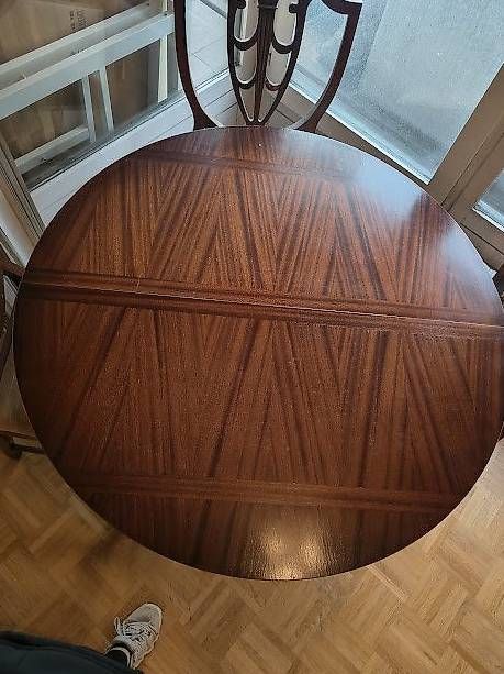 Tavoli: Table à manger avec rallonge et 4 chaises – Usato da Cologny venduto da lob_q9zw 4