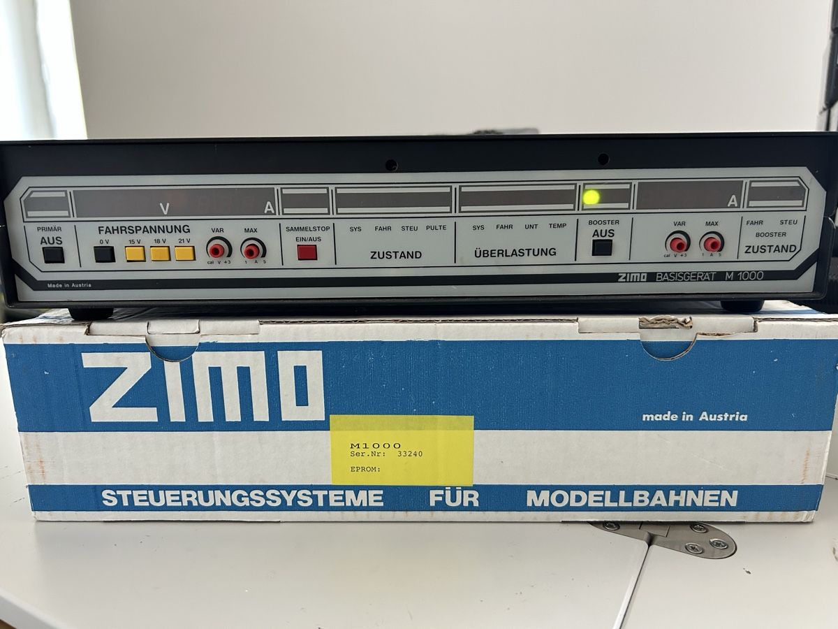Zimo Modellini di ferrovie: ZIMO M1000+ transfo ( lire description) – Usato da Veytaux venduto da ccristina