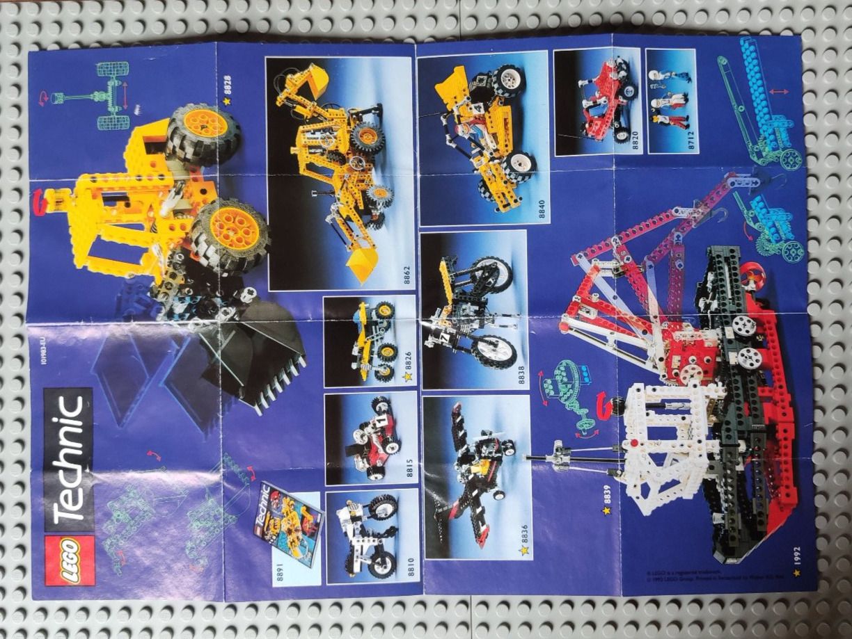 Lego Kit di costruzioni: LEGO 1992 Mini Technic Katalog (101983-EU) - m92eutec – Usato da Muhen venduto da Legoholic