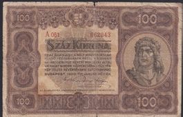 Ungarn 100 Korona 1920