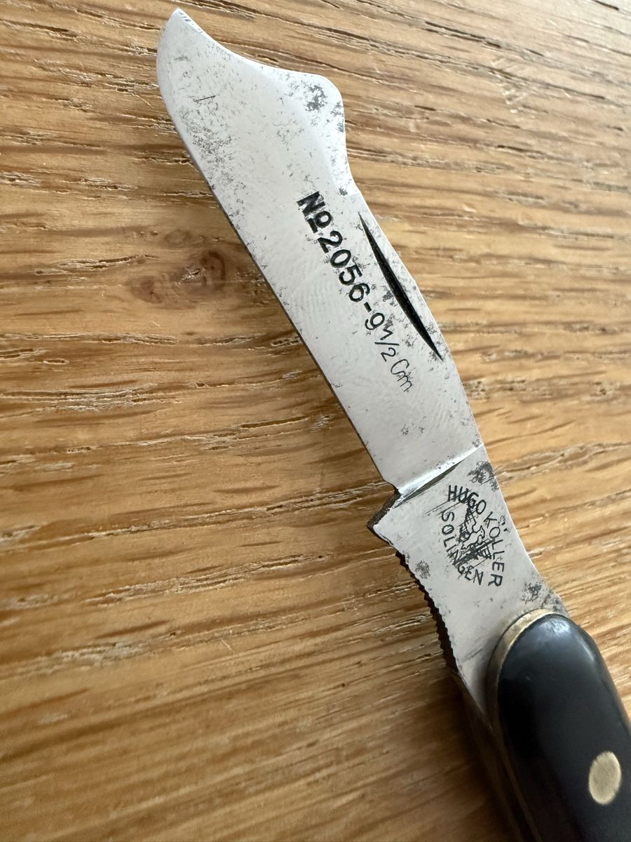 Solingen Taschenmesser: Antikes Taschenmesser Gärtnermesser Sackmesser – Gebraucht aus Goldach von Messerguru 2