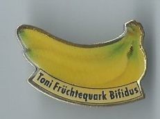 Toni Fruechtequark Bifidus Banane, Pin