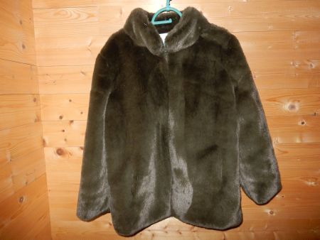 Winterjacke Fake Fur Kunstfell Gr. M