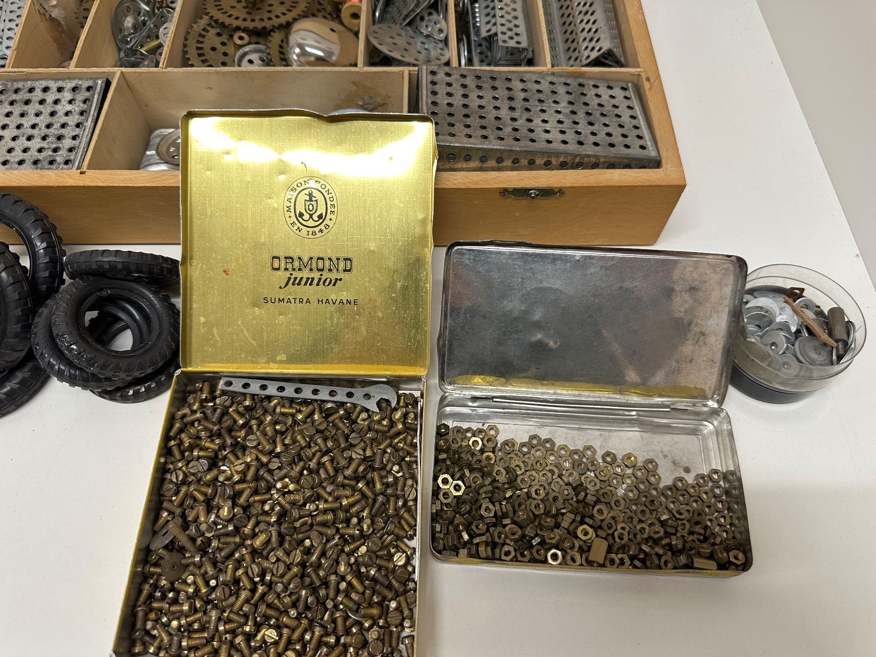 Kit di costruzioni: Baukasten Trix, Unkomplett stark Bespielt – Usato da Chur venduto da Michalis 4