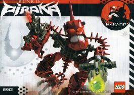Lego Bionicle 8901 Hakann [komplett]