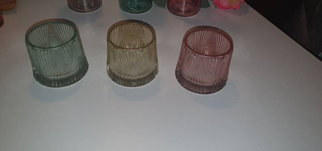 Portacandele: Teelichthalter aus Glas – Usato da Thalwil venduto da ald_6yrs 1