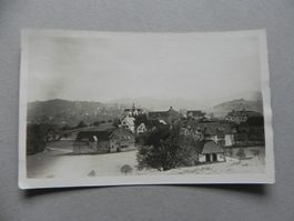 Echtphoto Karte Herisau Appenzell 1921 Areal Krombach