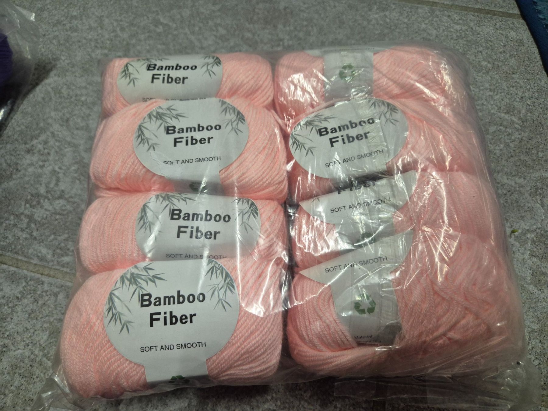 Lana: Fiber Bamboo Silk Garn, 8x 50g, grün – Nuovo (secondo la descrizione) da Läufelfingen venduto da Netti04