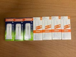 Kompaktsparlampe Osram Dulux S/E 5W (7 Stk)