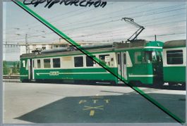 BAM Triebwagen Be 4/4 14, 1992. Foto!