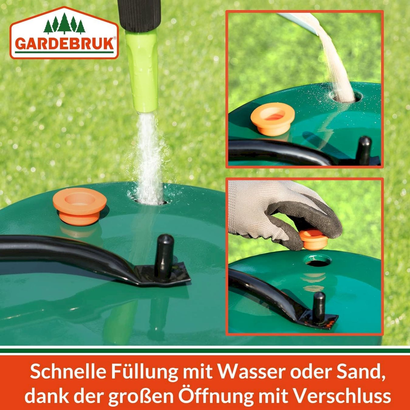 Tutti gli attrezzi: Gardebruk Rasenwalze 60cm – Nuovo e nell'imballaggio originale da Bottighofen venduto da zaap 3
