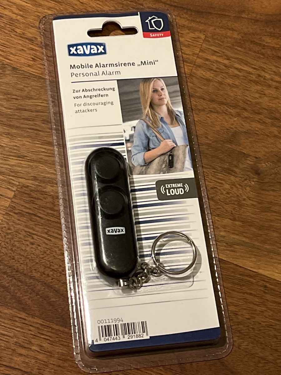 Alarmanlagen: Mobile Alarmsirene Mini – Neu und originalverpackt aus Andelfingen von estark