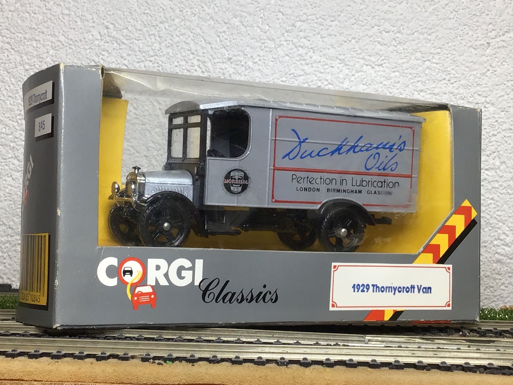 Corgi Toys Modellini d'auto: Corgi Classics 1929 Thornycroft Van, OVP – Nuovo e nell'imballaggio originale da Männedorf venduto da Modell-Spezialisten 1
