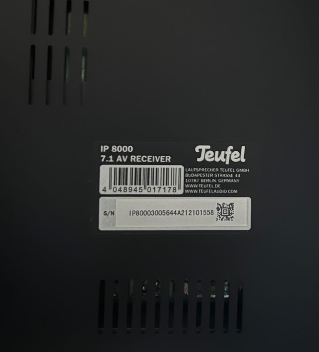 Teufel Multimediaplayer & Streamer: Teufel IP8000 mit Speaker Subwoofer etc.  – Gebraucht aus Langwies von ann_n88c 6
