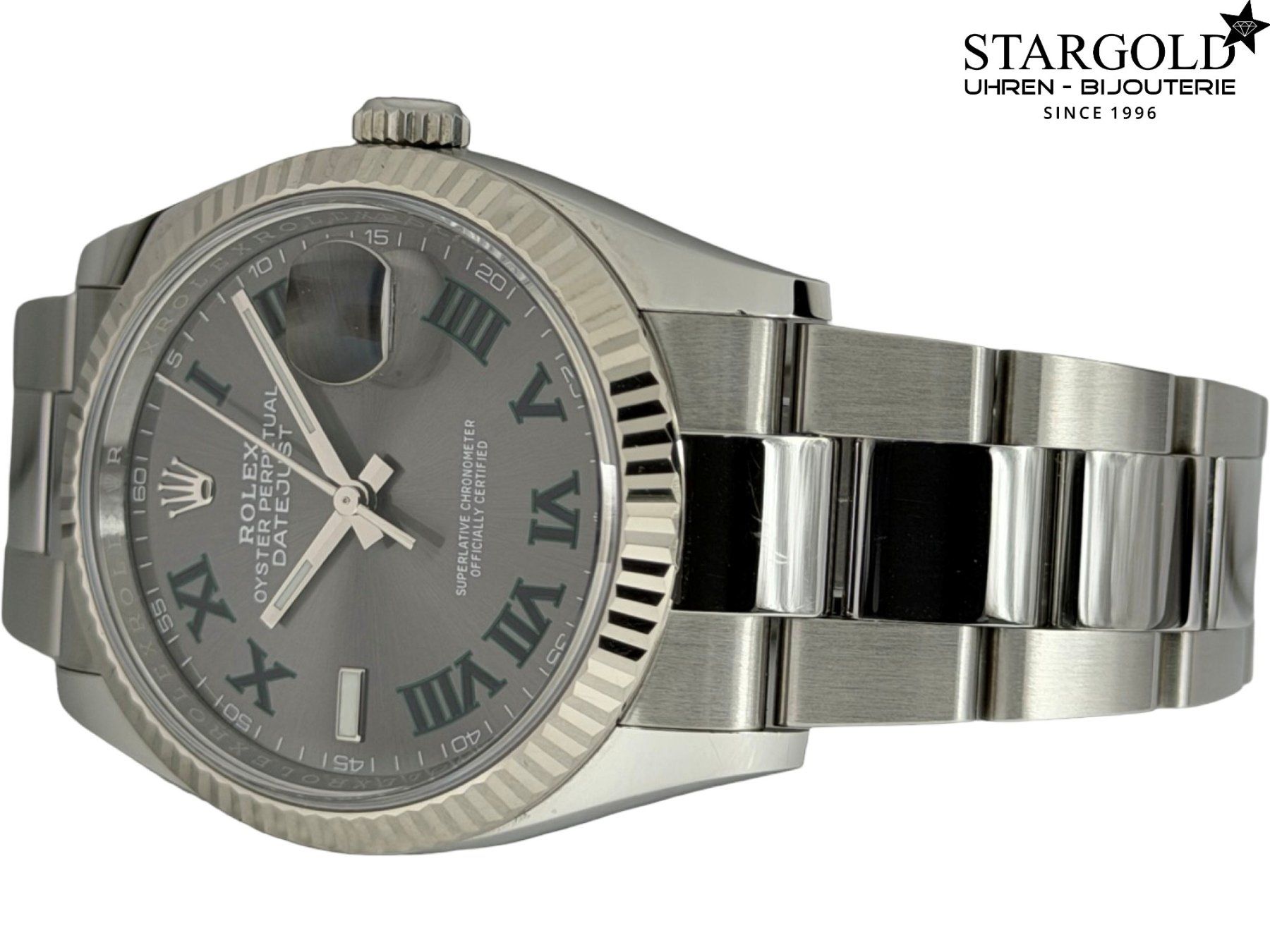 Rolex Orologi: Rolex Datejust 36 Wimbledon - 126234 – Usato da Zürich venduto da Stargold-Uhren 2
