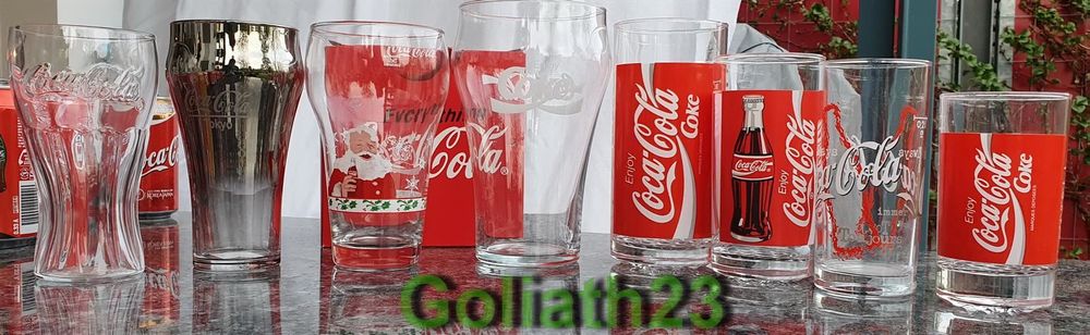 10 leere Mini Coca Cola Dosen Sammlung Deko Selten