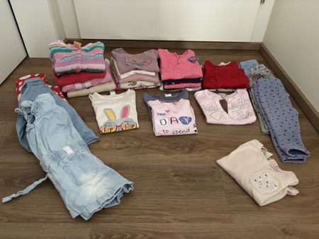27-teiliges Babykleidung Set, Gr. 80 (9-12M)!!!