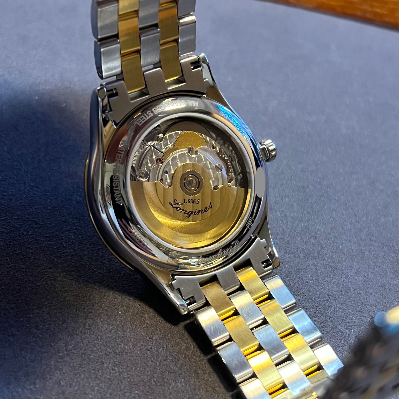 Longines Orologi: Longines Flagship Day-Date Automatic L4.899.3 – Usato da Carouge GE venduto da Watchaser 3