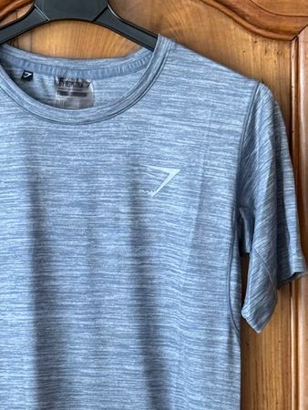 Gymshark lightweight Seamless T-shirt compression grey Gr. S