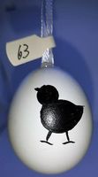 Ostereier Kücken schwarz (63)