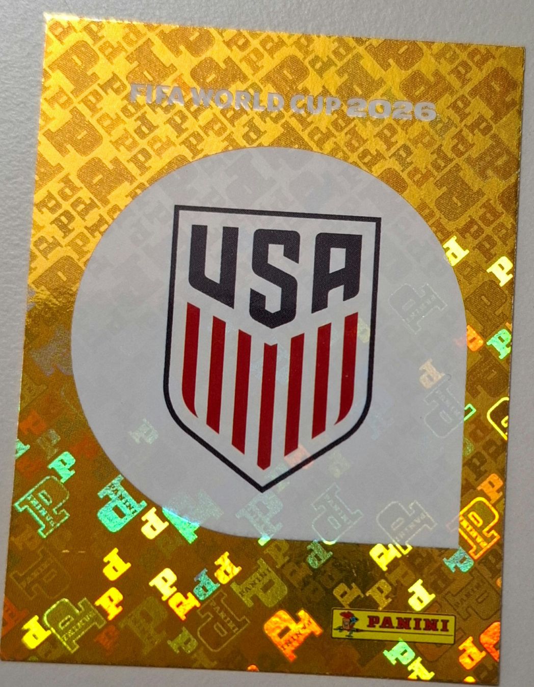 Panini Carte collezionabili: WM 2026 Paninibild Nr. USA1 – Nuovo e nell'imballaggio originale da Rotkreuz venduto da keerthdi