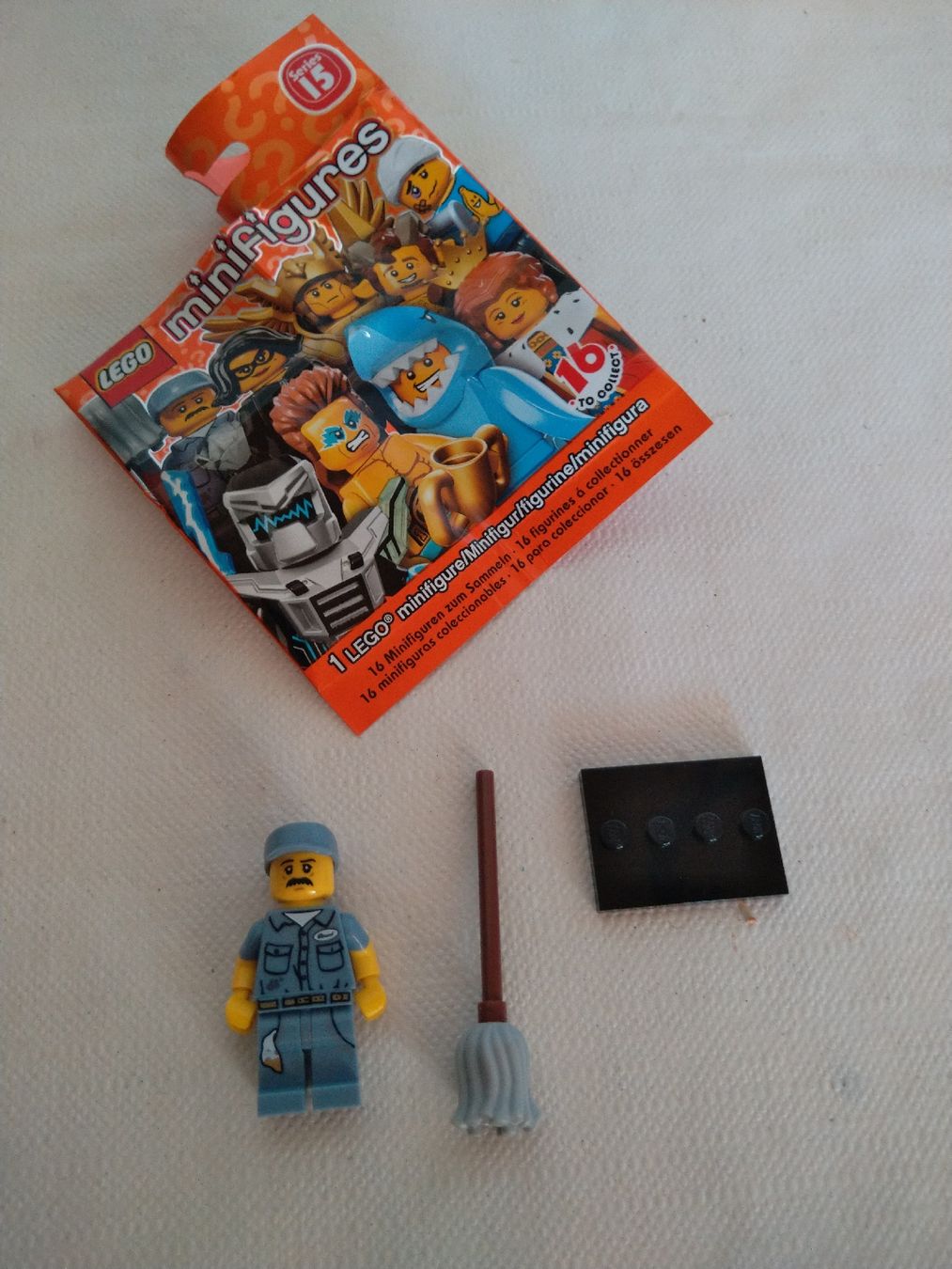 Lego Kit di costruzioni: Lego - Série 15-09 Janitor – Nuovo (secondo la descrizione) da Les Brenets venduto da LEGOFOREVER