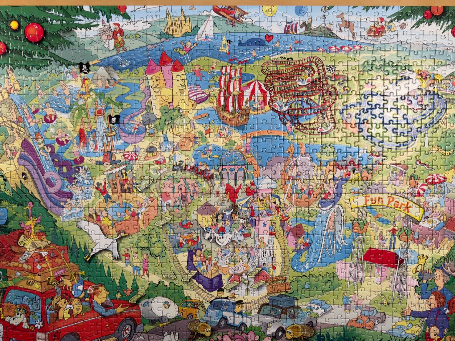 Heye Puzzles: Heye Puzzle  Fun Park Trip. 1000Puzzle – Gebraucht aus Dürnten von RaschaKatz 3