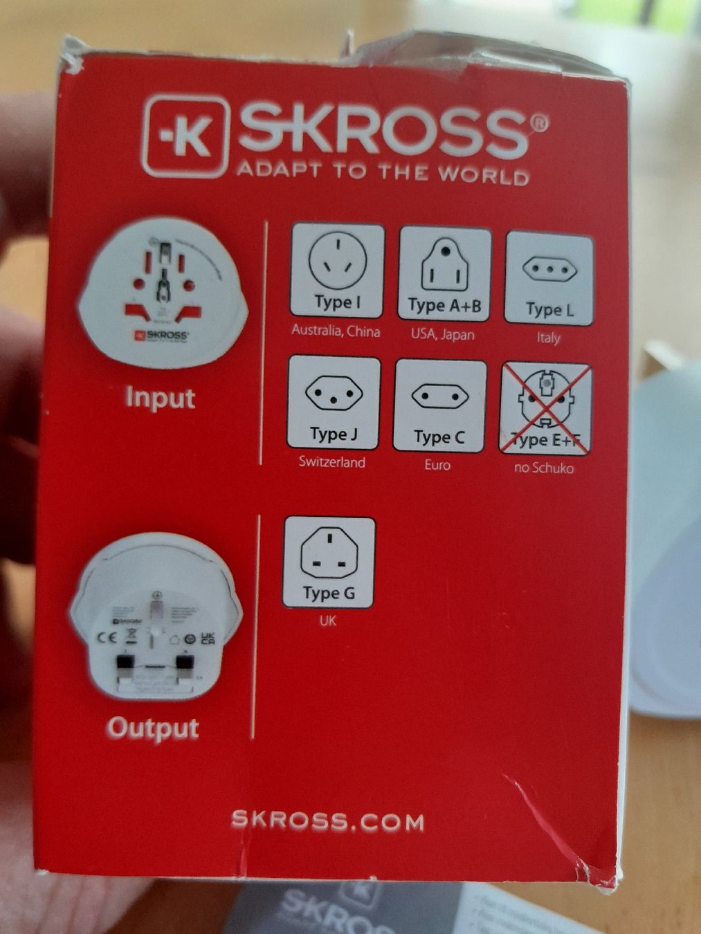 SKROSS Laufwerke & Adapter: Reiseadapter für UK – Neu (gemäss Beschreibung) aus Grolley von Montana78 2