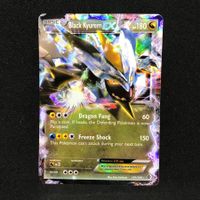 Black Kyurem EX - Carte Pokemon Karte Kyurem Noir/Schwarzes