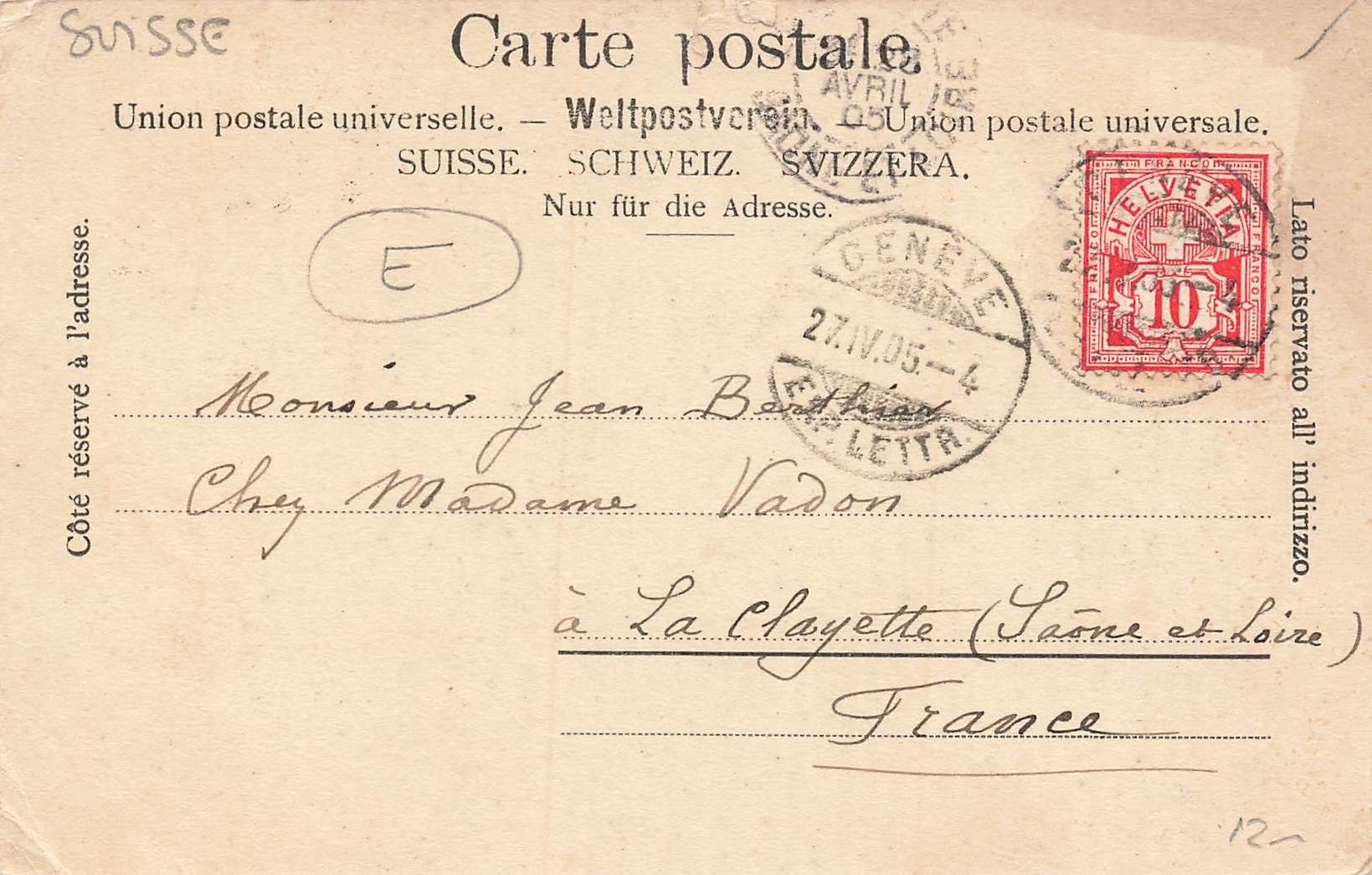 Cartoline postali: Genf – Quai de la Poste / Postquai Tram – Usato da Biasca venduto da Blenio71 1
