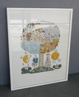 Kunst Lithografie singiert v Nussbaumer limitiert 1987  60 x