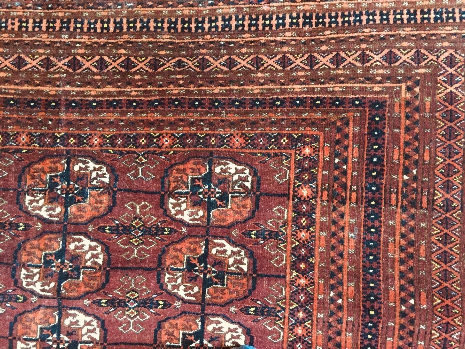 Tappeti: Vintage Buchara Teppich 190 x 125 cm. – Usato da Schaffhausen venduto da vintageville 4