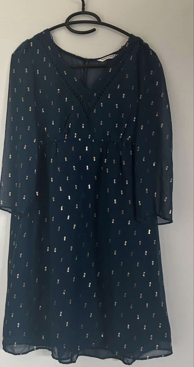 Nafnaf Vestiti: Robe NafNaf taille 38 bleu pétrole – Usato da Villars-sur-Glâne venduto da ale_7h26