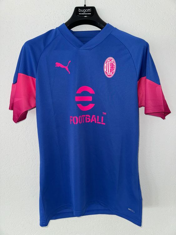 AC Milan 25/26 Uitshirt Met Lange Mouwen Voor Heren PUMA White For All Time Red