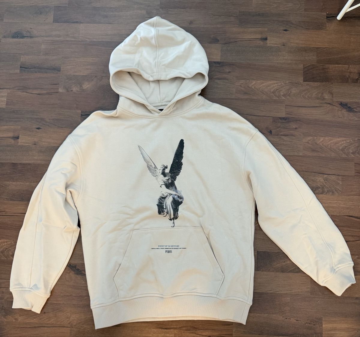 Maglioni & Felpe: Hoodie mit Engel-Print, Beige, Grösse M – Nuovo (secondo la descrizione) da Triesen venduto da kon_kkm8