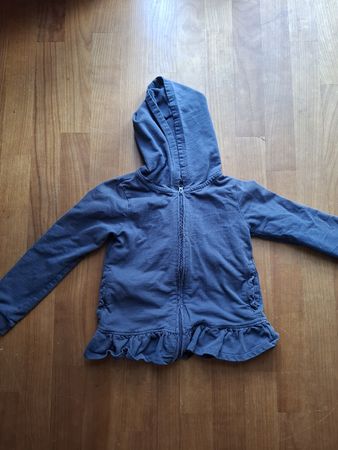 Süsse Strickjacke mit Kapuze Gr 116
